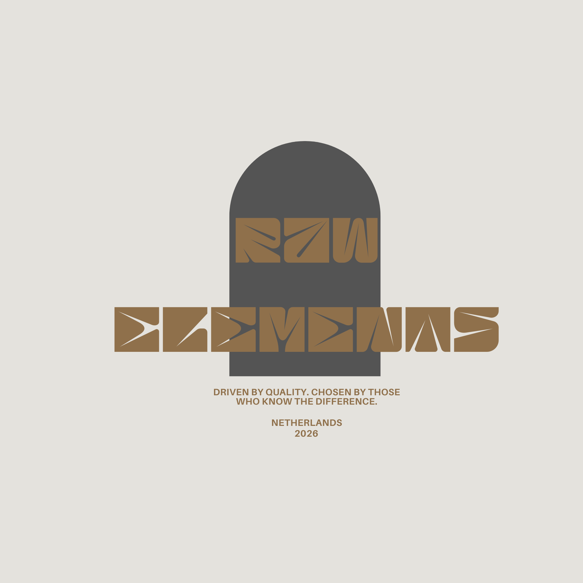 raw elements brand logo