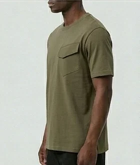 The Catalyst Pocket-Tee from the side