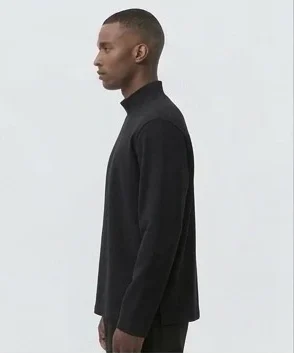 The Cipher LS Mock-Neck from the side