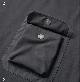 The Modular Cargo Tee pocket detail