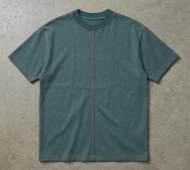 The Moss Meridian Oversize 1 muted turquoise