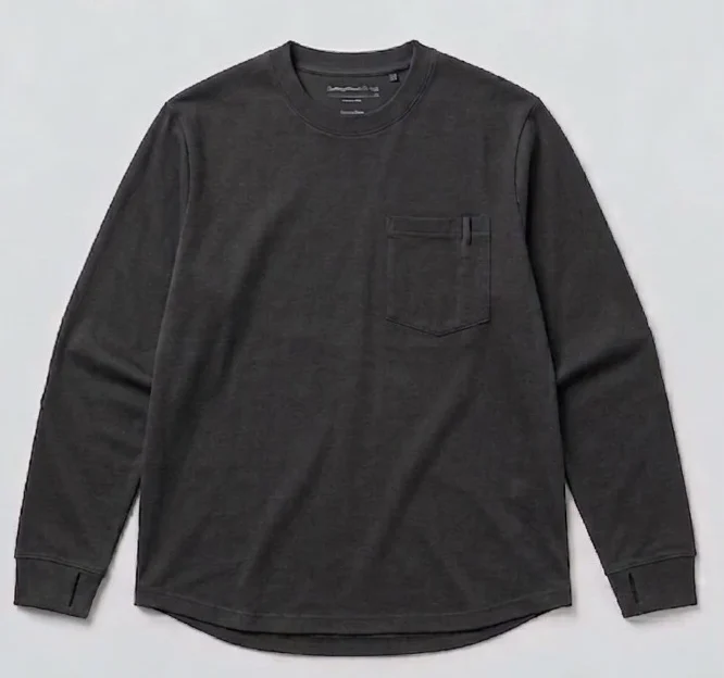 The Narrative LS Pocket-Tee 1 grey