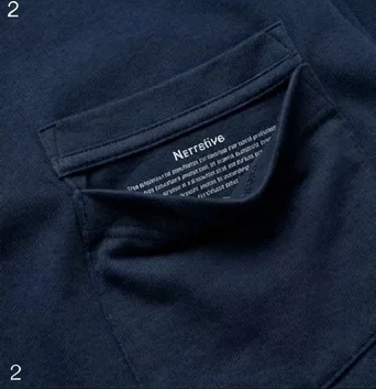 The Narrative LS Pocket-Tee detail