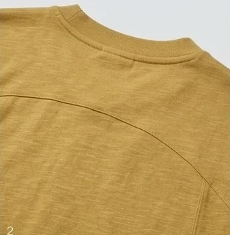 The Ocher Scapula Tee detail