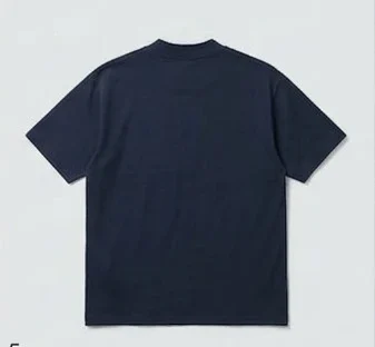 The Void Mock-Neck Tee from the back